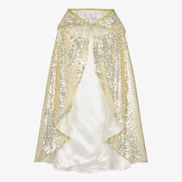 Souza-زي كيب تول مزين بترتر لون ذهبي للبنات | Childrensalon