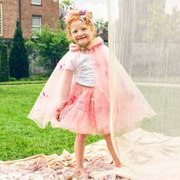 Souza-طقم تنورة توتو تول لون زهري | Childrensalon