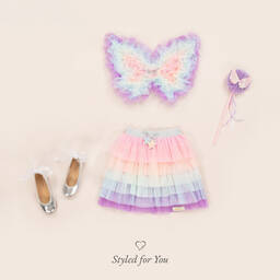 Souza-Girls Purple Tulle Fairy Wings | Childrensalon