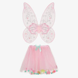Souza-Pink Fairy Costume with Wings | Childrensalon