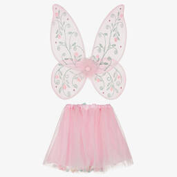 Souza-Pink Fairy Costume with Wings | Childrensalon
