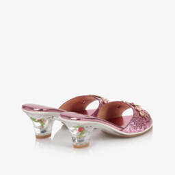 Souza-حذاء للحفلات التنكرية جلد صناعي لون زهري للبنات | Childrensalon