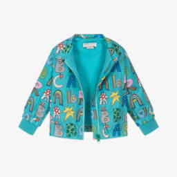 Stella McCartney Kids-Baby Boys Blue Magical Letters Jacket | Childrensalon
