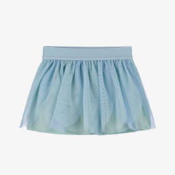 Stella McCartney Kids-Baby Girls Blue Tulle Skirt | Childrensalon