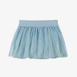 Stella McCartney Kids-Baby Girls Blue Tulle Skirt | Childrensalon