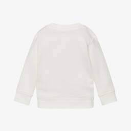 Stella McCartney Kids-Boys Ivory Cotton Magician Sweatshirt | Childrensalon