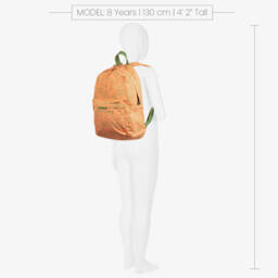 Stella McCartney Kids-Boys Orange Logo Characters Backpack (41cm) | Childrensalon