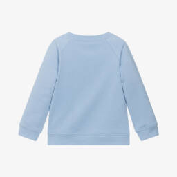 Stella McCartney Kids-Girls Blue Cotton Fairy Sweatshirt | Childrensalon