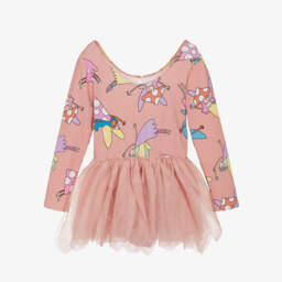 Stella McCartney Kids-Girls Pink Tulle Fairies Dress | Childrensalon