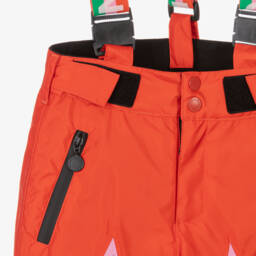 Stella McCartney Kids Ski Wear Capsule-Girls Red & Pink Star Ski Trousers | Childrensalon