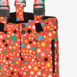 Stella McCartney Kids Ski Wear Capsule-Girls Red Star Ski Trousers | Childrensalon