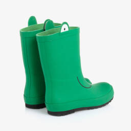 Stella McCartney Kids-Green Frog Rain Boots | Childrensalon