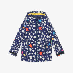 جاكيت تكنيكال للتزلج بطبعة نجوم لون كحلي