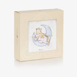 Story Loris-Blue & White Cotton Moon Pyjamas | Childrensalon