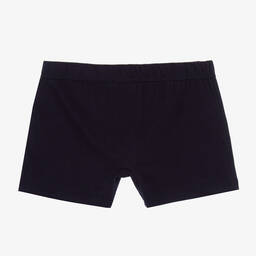 Story Loris-Boys Blue & White Boxer Shorts (2 Pack) | Childrensalon