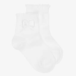 Beatrice & George-Girls Ivory & Black Milano Jersey Dress | Childrensalon