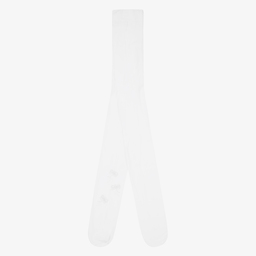 Story Loris-Girls White Dragonfly Tights | Childrensalon