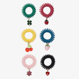 Super Smalls-Girls Charmed Life Hair Ties (6 Pack) | Childrensalon