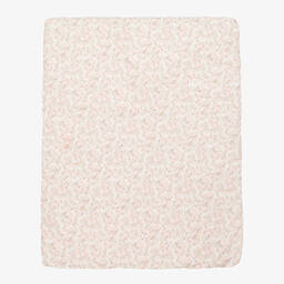 Tartine et Chocolat-بطانية بطبعة ورود قطن للبنات (95 سم) | Childrensalon