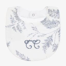 Tartine et Chocolat-Ivory Cotton & Linen Bib | Childrensalon