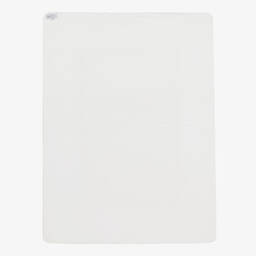 Tartine et Chocolat-بطانية قطن جيرسي لون عاجي للأطفال (99 سم) | Childrensalon