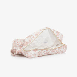 Tartine et Chocolat-Ivory & Pink Baby Changing Bag (43cm) | Childrensalon
