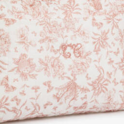 Tartine et Chocolat-Ivory & Pink Baby Changing Bag (43cm) | Childrensalon