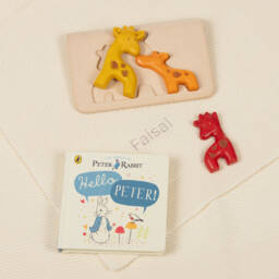 The Baby Gifting Company-Ivory Cuddle, Play & Read Personalised Hamper | Childrensalon
