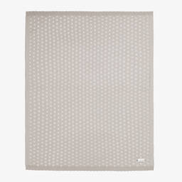 The Little Tailor-بطانية قطن محبوك لون بيج للأطفال (108 سم) | Childrensalon