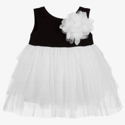 Tutu Skirt Black And White Clothes For Girls Black And White High
