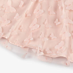 The Tiny Universe-Girls Pink Tulle Butterfly Skirt | Childrensalon