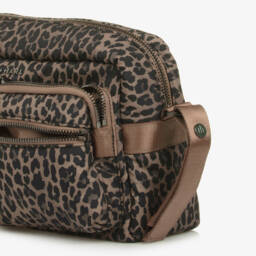TIBA + MARL-Brown Leopard Print Stroller Changing Bag (34cm) | Childrensalon