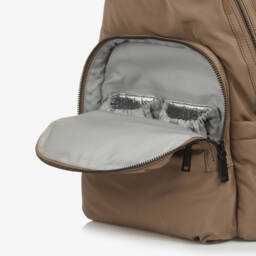 TIBA + MARL-Mocha Brown Backpack Changing Bag (40cm) | Childrensalon