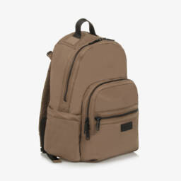 TIBA + MARL-Mocha Brown Backpack Changing Bag (40cm) | Childrensalon