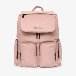 TIBA + MARL-Pale Pink Backpack Changing Bag (44cm) | Childrensalon