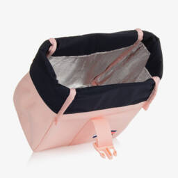 Tommy Hilfiger-Girls Pink Canvas Flag Lunch Bag (23cm) | Childrensalon