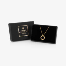 Treat Republic-قلادة مخصصة مطلية بالذهب (47 سم) | Childrensalon