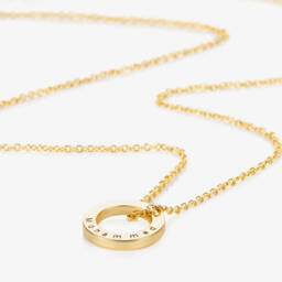 Treat Republic-قلادة مخصصة مطلية بالذهب (47 سم) | Childrensalon