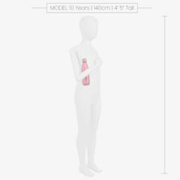 Treat Republic-Personalised Pink Water Bottle (27cm) | Childrensalon