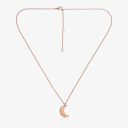 Treat Republic-عقد قمر مخصص مطلي ذهب للبنات (46 سم) | Childrensalon