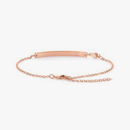 Treat Republic-سوار سواروفسكي مخصص لون وردي ذهبي (21 سم) | Childrensalon