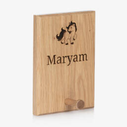 Treat Republic-Personalised Wooden Unicorn Peg Hook (18cm) | Childrensalon