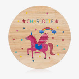 Treat Republic-Personalised Wooden Unicorn Stool | Childrensalon