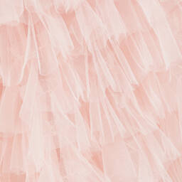 Tutu du Monde-Платье розовое из тюля с бусинами и цветами из пайеток для малышек | Childrensalon