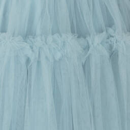 Tutu du Monde-Girls Blue Tulle Ruffles Dress | Childrensalon
