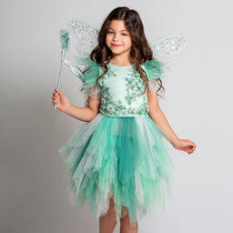 Tutu du Monde-Girls Green Forest Fairy Wings | Childrensalon