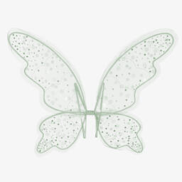 Girls Green Forest Fairy Wings
