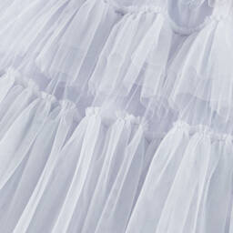 Tutu du Monde-Girls Lavender Blue Tiered Tulle Dress | Childrensalon