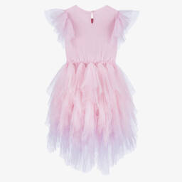 Tutu du Monde-Girls Lilac Pink Sequin Embellished Tulle Dress | Childrensalon