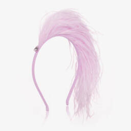 Tutu du Monde-Girls Lilac Purple Feather Hairband | Childrensalon